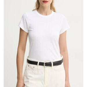 Rag & Bone T-shirt Womens S White Jersey Cotton Crewneck Short Sleeve